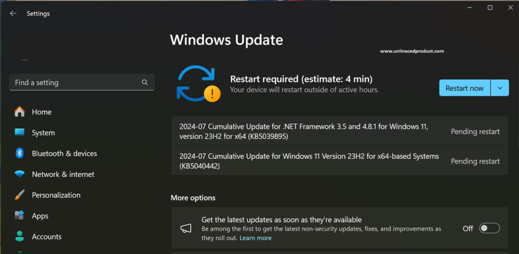 Windows 11 update KB5040422
